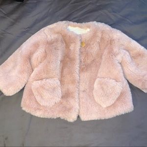 Zara Faux Fur Coat